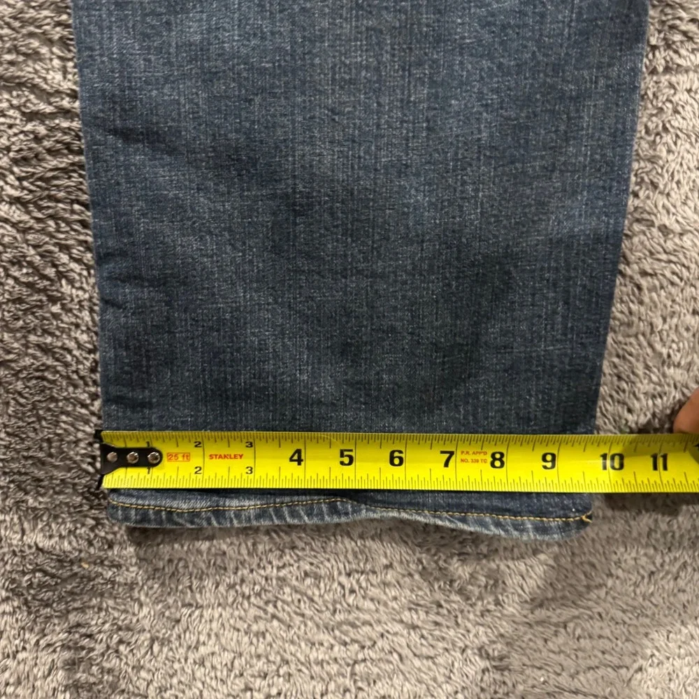 Signature by Levi Strauss Mens Relaxed Fit Dark Wash Denim Jeans 42x32 Blue